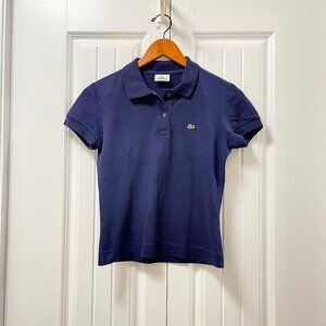 Lacoste Piqué Polo T-Shirt Blue